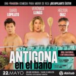 Obra teatral “Antígona en el baño” se presentará en San Carlos