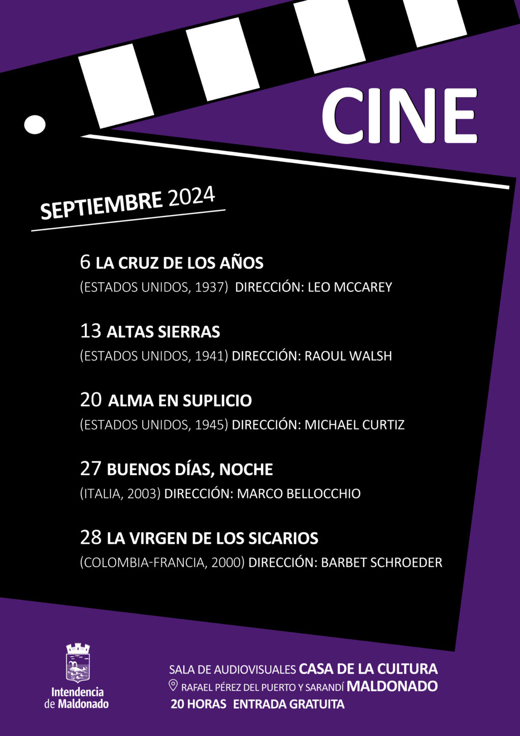 CINE SEPTIEMBRE 2024