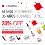 Lidherma celebra su 35º aniversario con una promoción especial: ¡35% off en más de 100 productos!