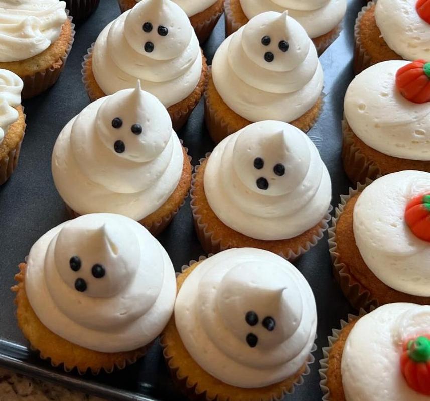 Cupcakes fantasma Moulinex