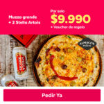 Almacén de Pizzas sigue celebrando sus 18 años con precios de otra época y el match que nunca falla