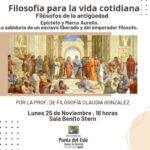 El Municipio de Punta del Este te invita al taller de filosofía aplicada a la vida cotidiana