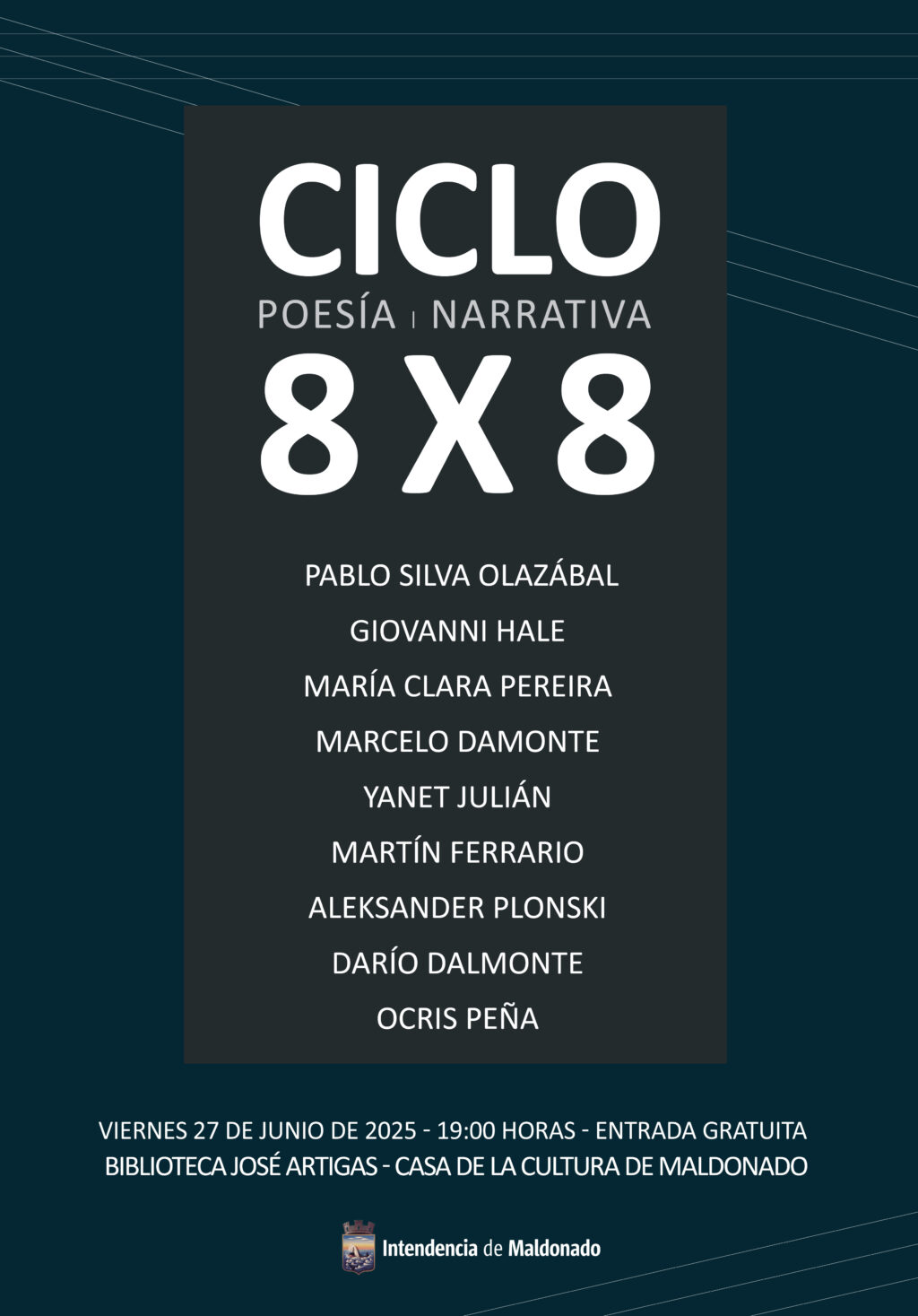 ciclo 8x8 JUNIO BIBLIOTECA