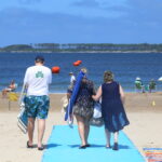Para seguir adelante en inclusión: renovación de implementos en Playa Accesible