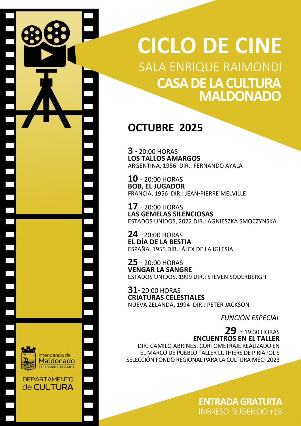 CICLO CINE OCTUBRE
