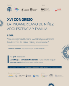 XVI Congreso Latinoamericano de NinŽez, Adolecencia y Familia_0