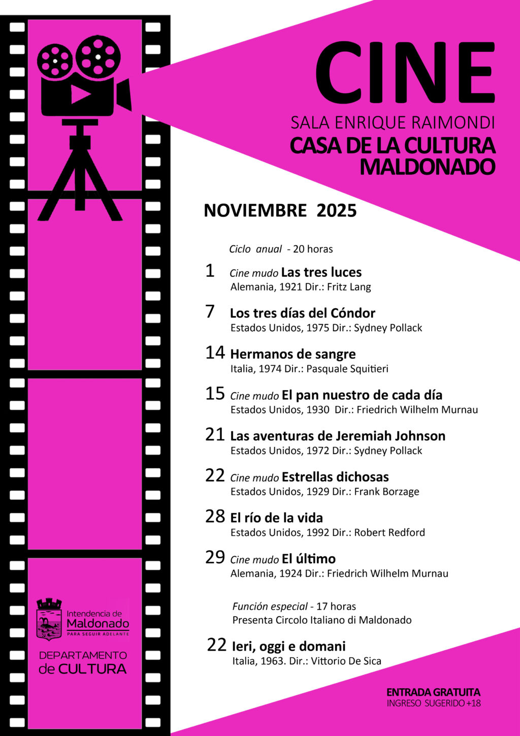 flyer CINE NOVIEMBRE