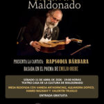 Cantata Rapsodia Bárbara será la propuesta de este sábado en el Teatro de la Casa de la Cultura