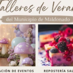 Clausuran cursos dos Talleres de Verano del Municipio de Maldonado